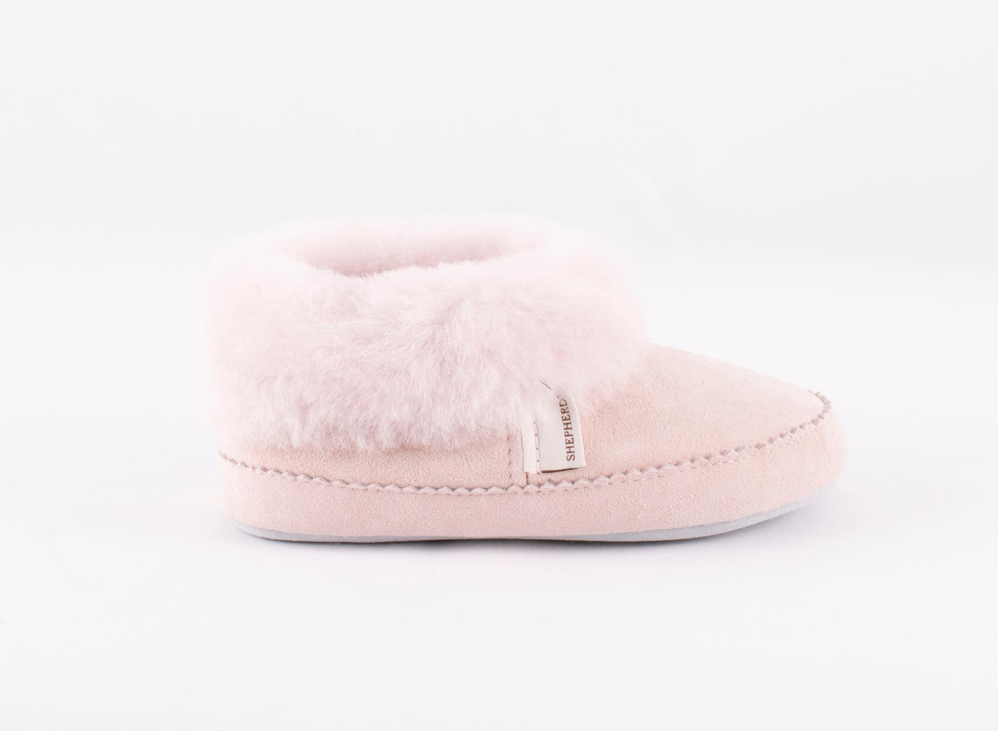 pink sheepskin slippers
