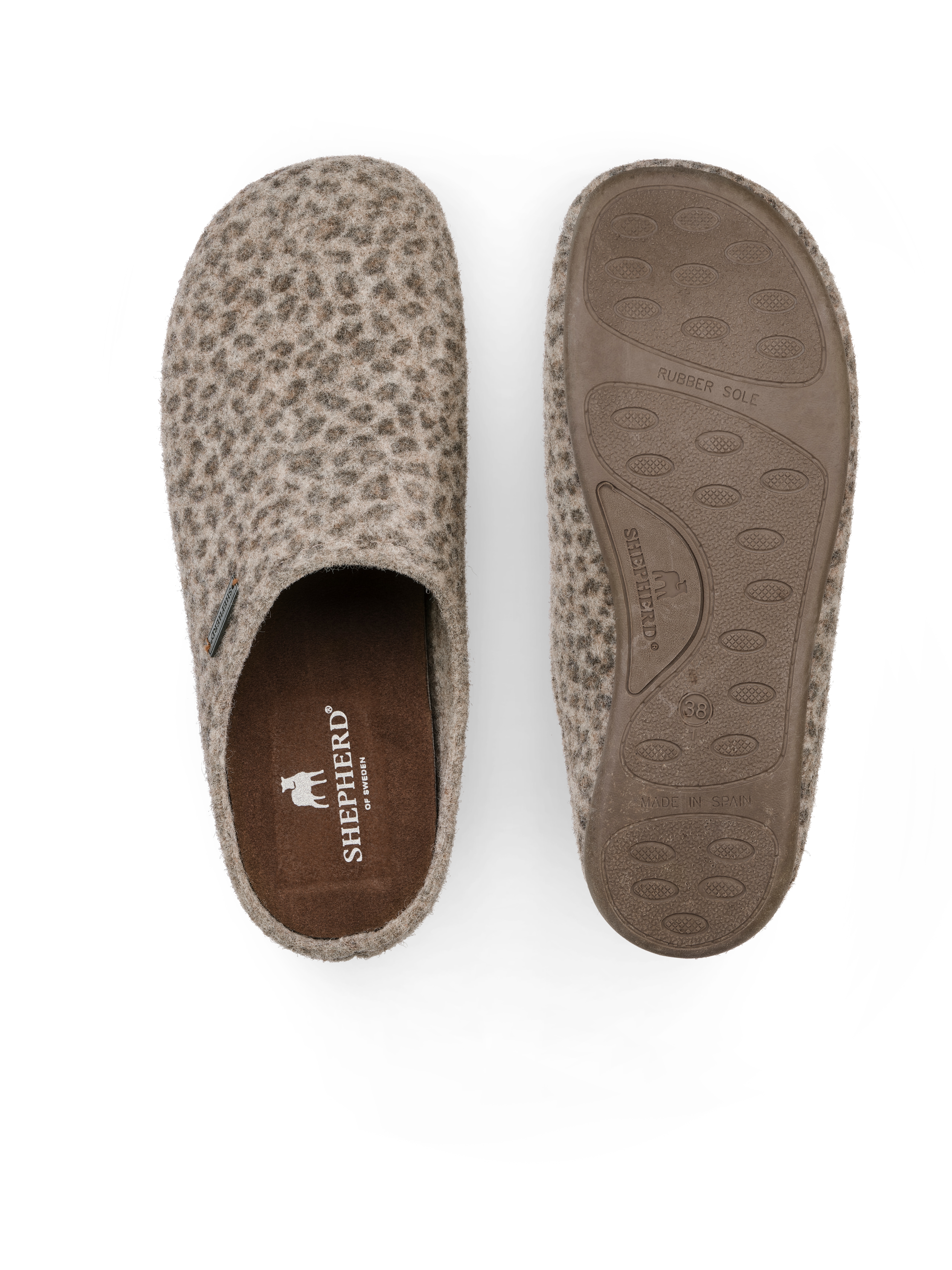 Cilla wool slippers