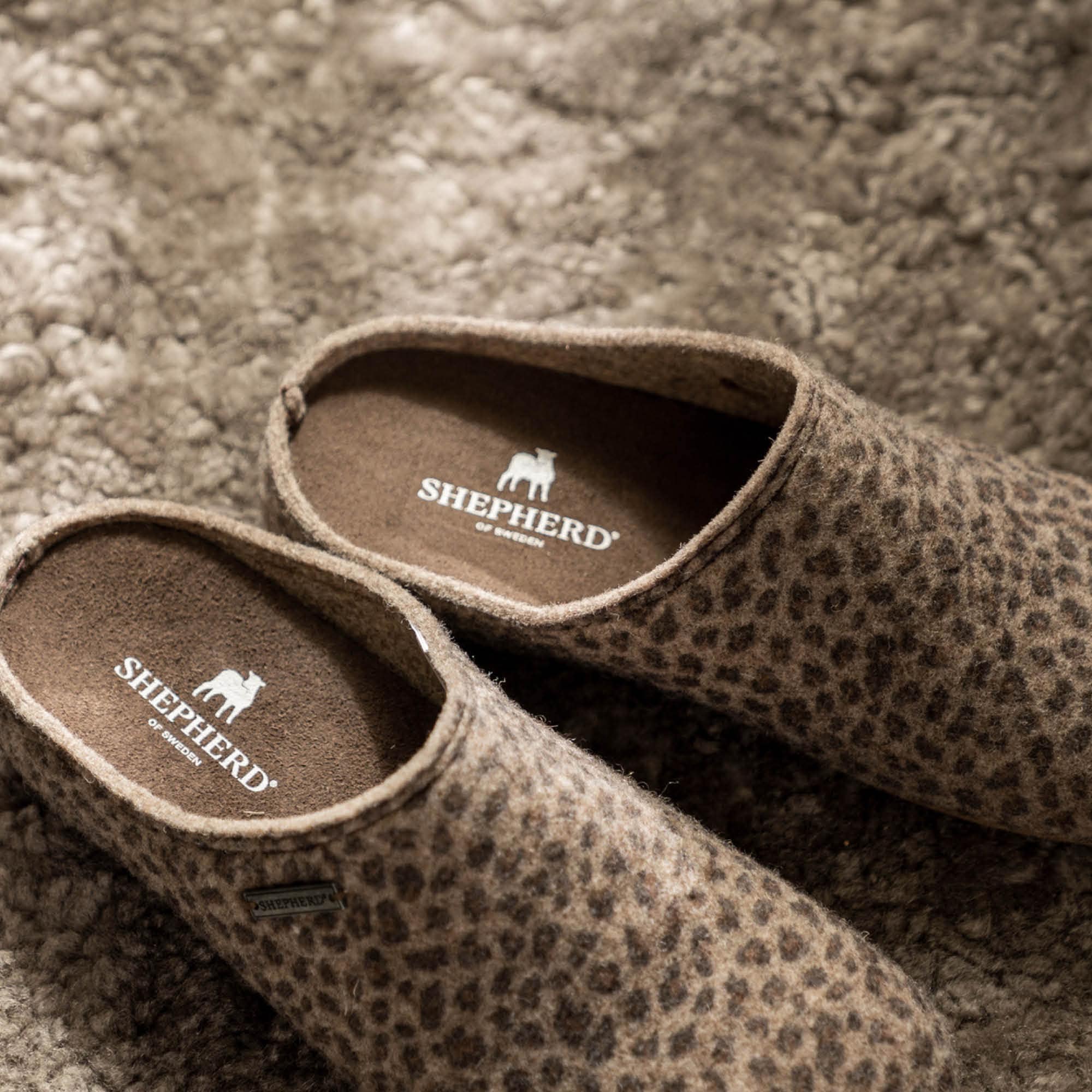 Cilla wool slippers