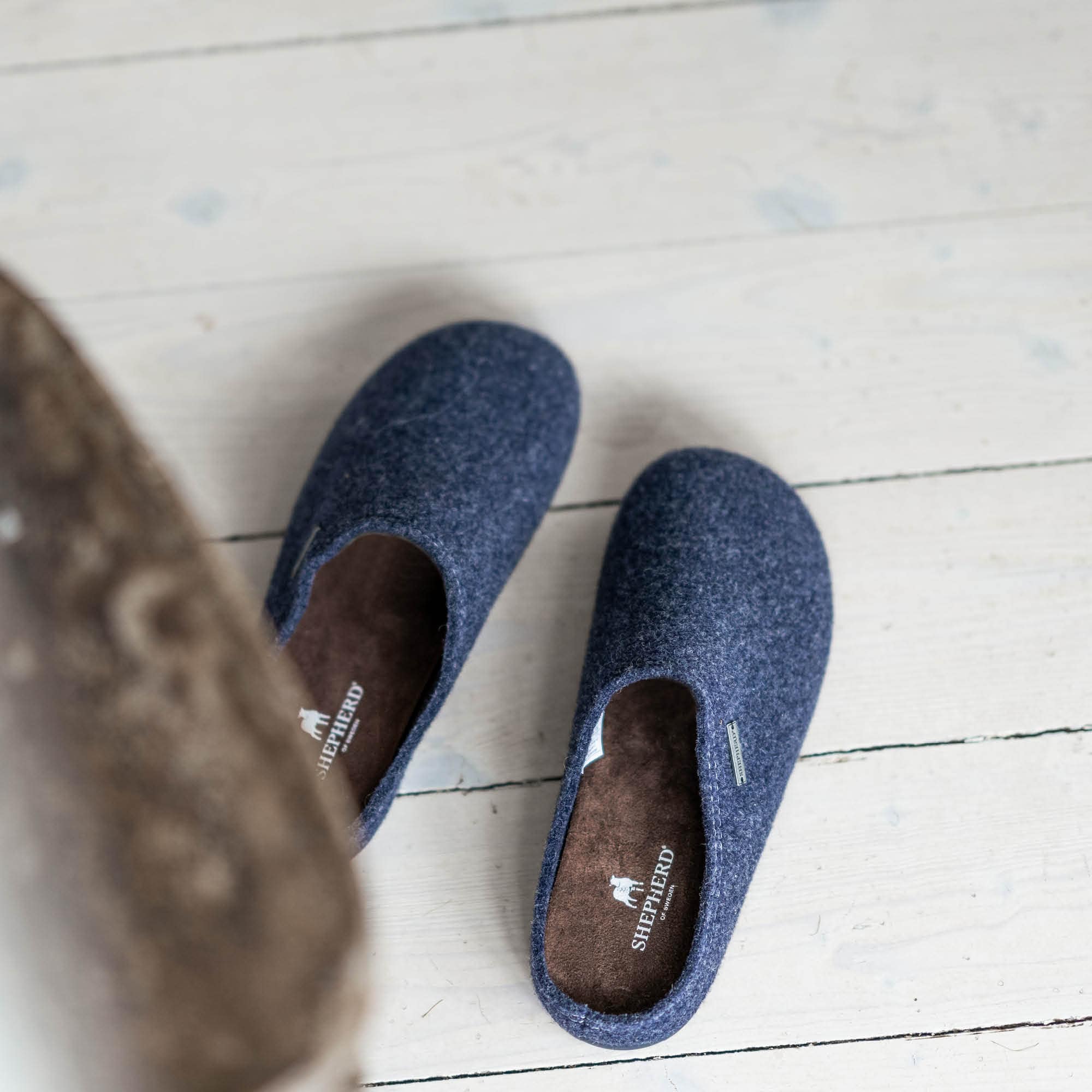 Cilla wool slippers