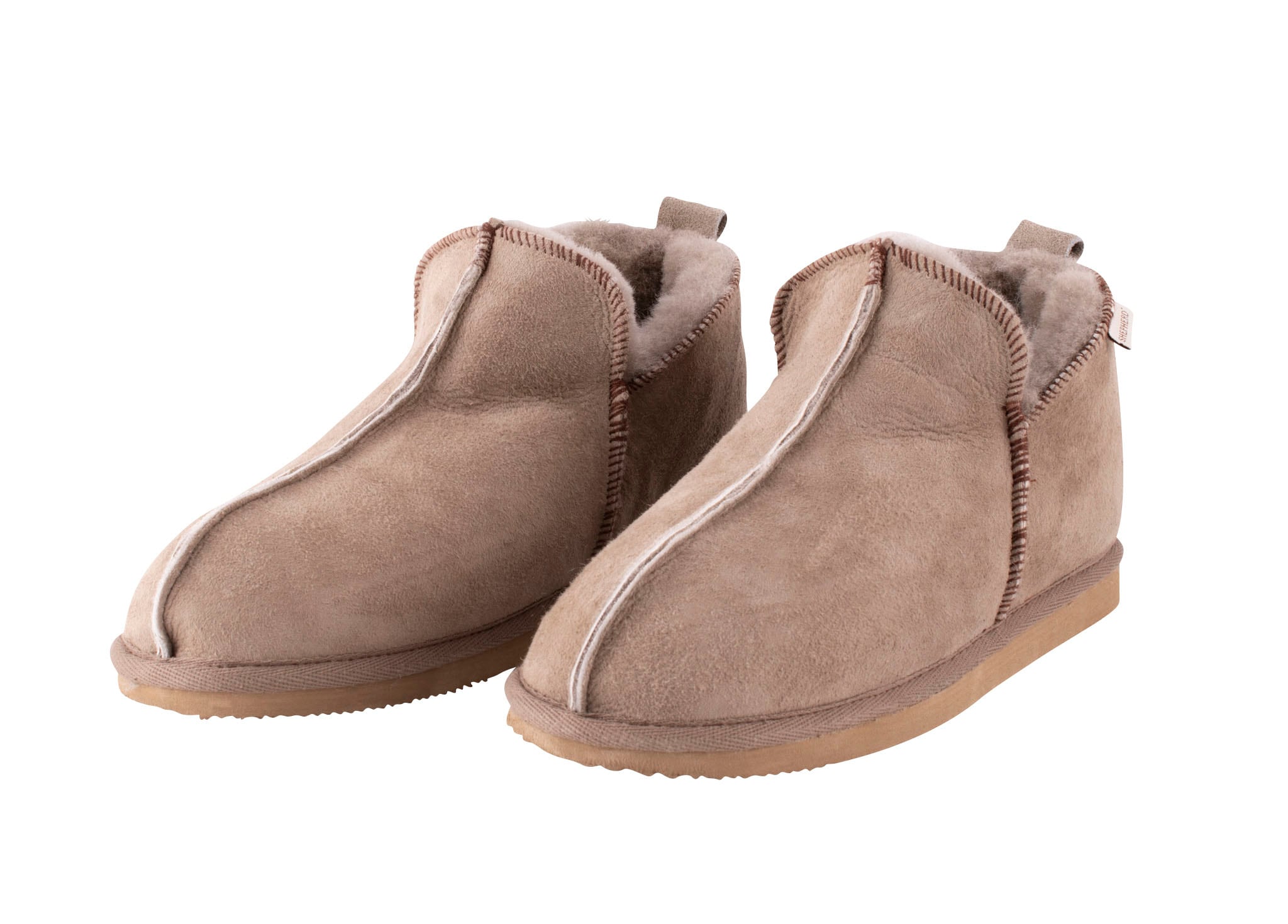 Shepherd Annie Sheepskin slippers for women.