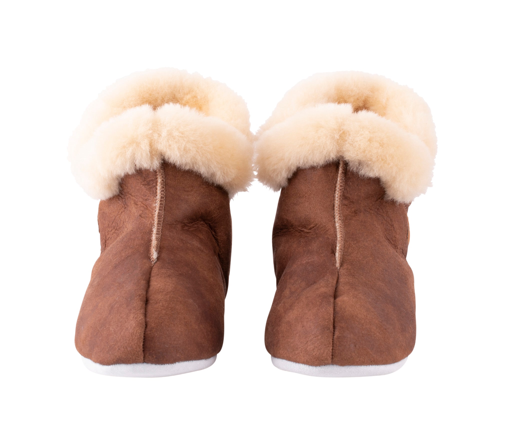 Shepherd Mariette. Soft and warm sheepskin slippers for women.