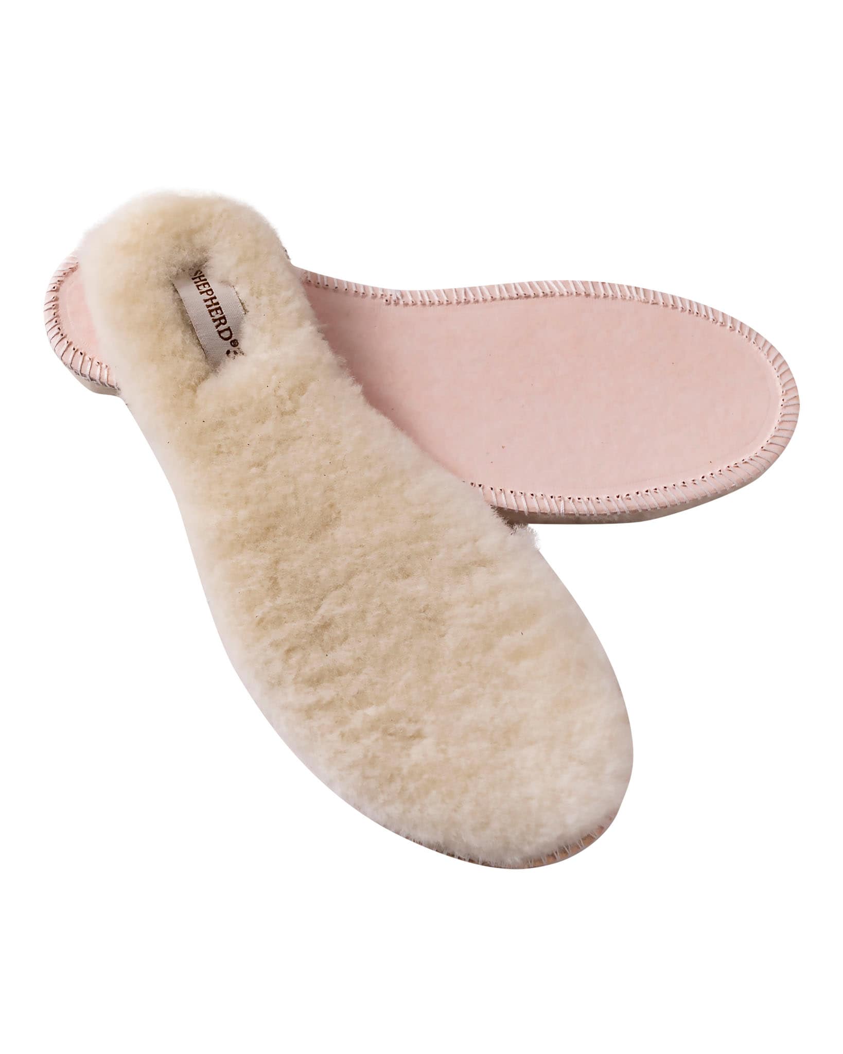 Moheda sheepskin sole - White