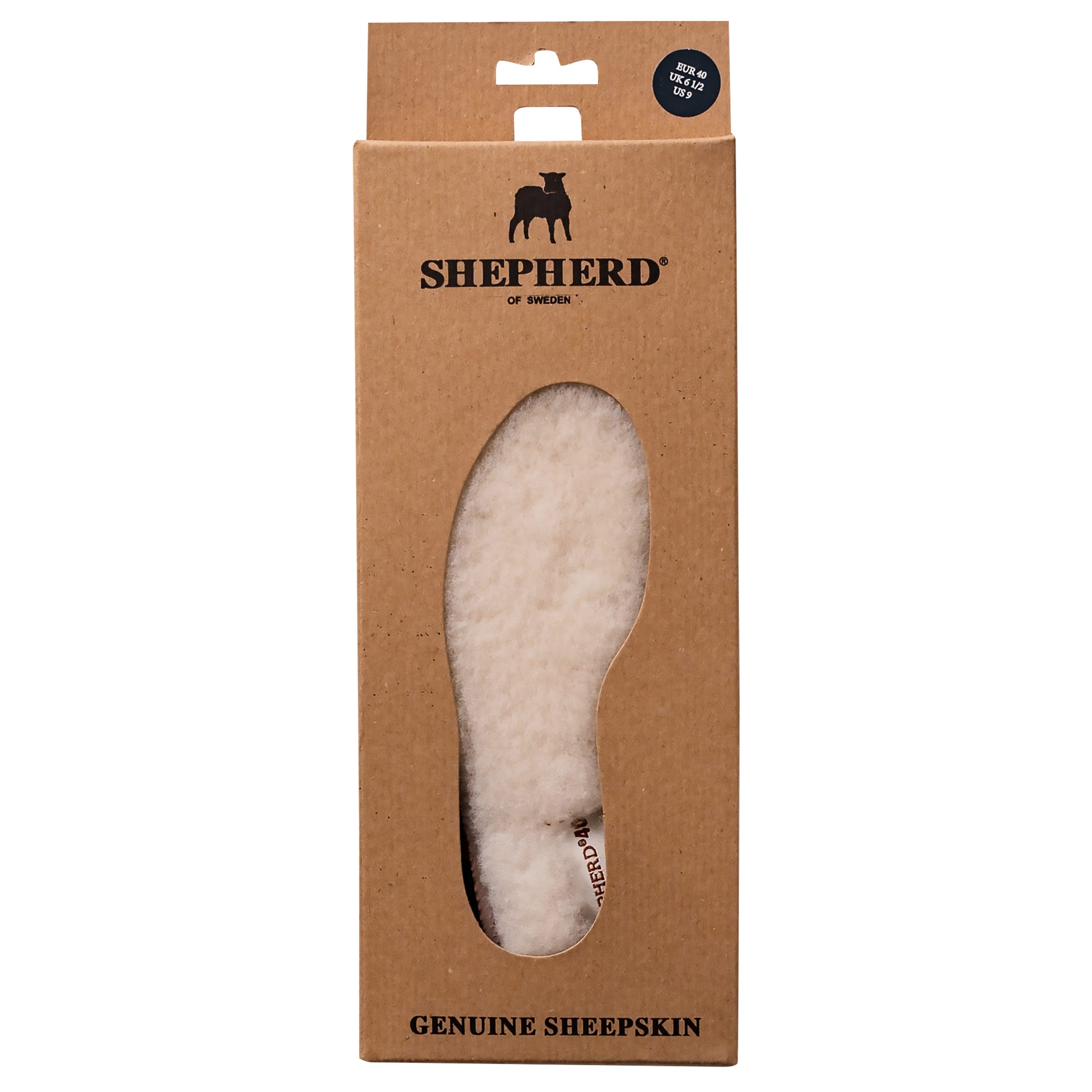 Moheda sheepskin sole - White