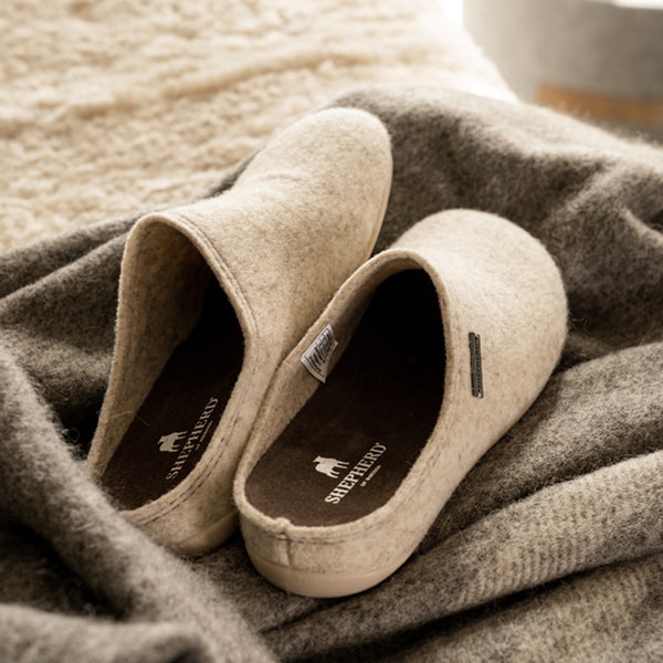 Cilla wool slippers