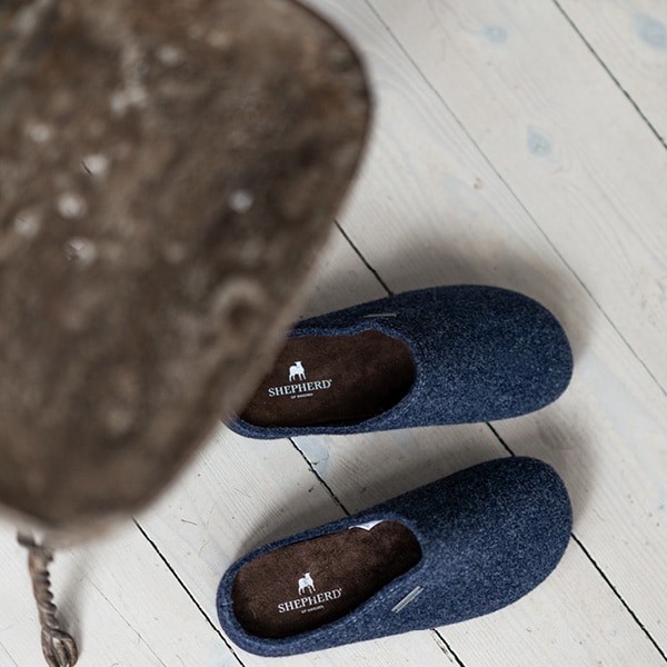 Cilla wool slippers