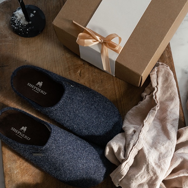 Shepherd Jon wool slippers for men