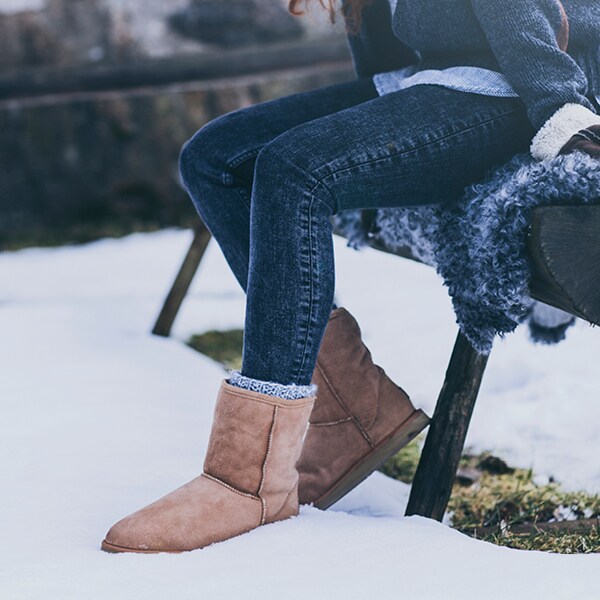 Linda sheepskin boots 