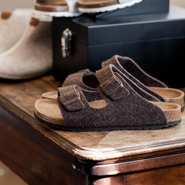 Mikael wool sandals